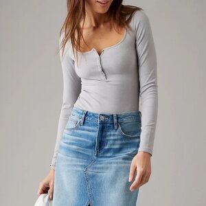 American eagle Henley